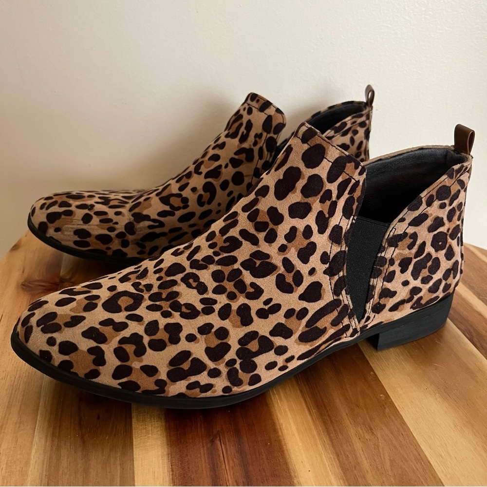 Dr. Scholl's Rollin Ankle Slip On Bootie Leopard